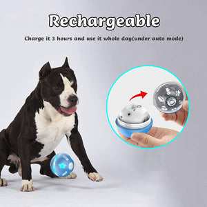 Motion Sensor Interactive Dog Ball - USB Rechargeable