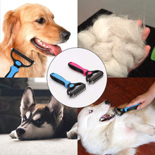 Load image into Gallery viewer, Professional Grooming &amp; Deshedding Comb - Removes Tangled &amp; Matted Fur!
