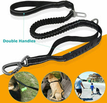 Load image into Gallery viewer, Anti-Shock Reflective Leash - With Seat Belt Buckle Clip! - Hidden Listing With Price Discount! 🤫
